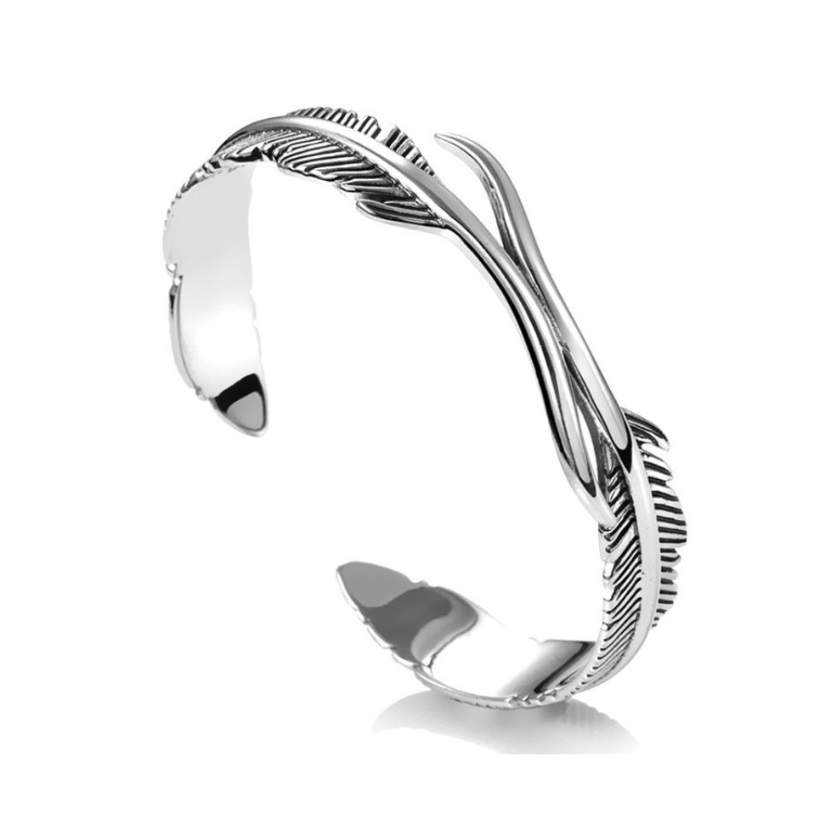 Feather Bangle For Men
